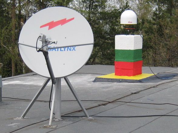 new AR25.R3 antenna and internet satellite communication antenna dish.