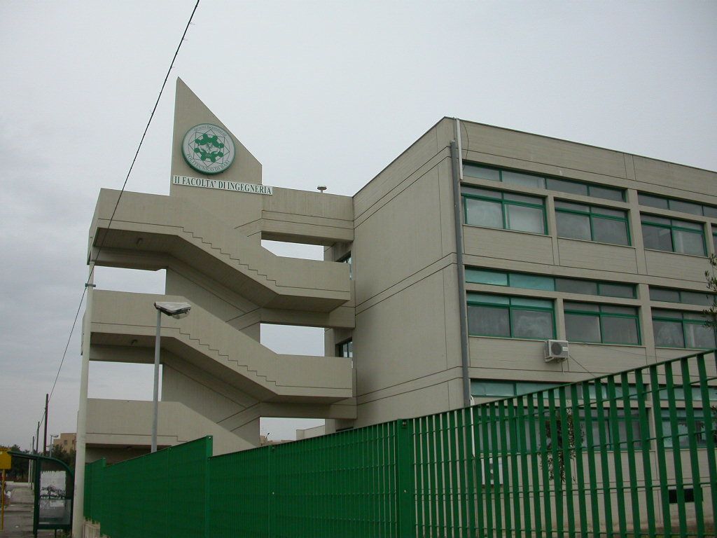 a view of the building where the antenna is placed.