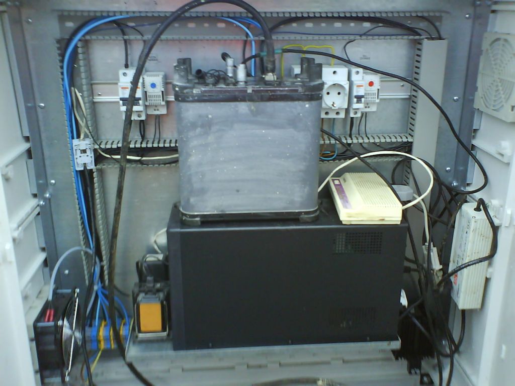 view to the equipment box.